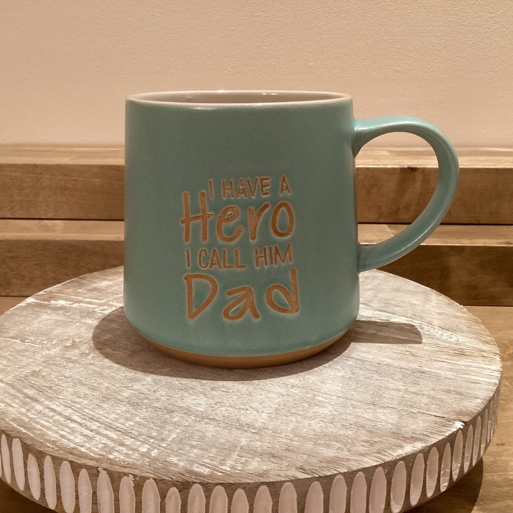 I 🤍 it.   Hero Dad Ceramic Mug